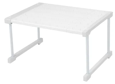 Verstellbares Schrankregal aus Stahl, 67-88 cm, für Küche & Bad