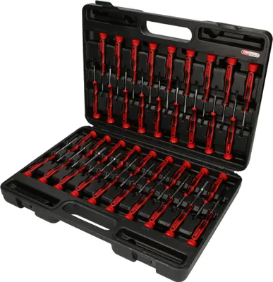 Image de KS Tools Jeu de tournevis pour mécanique de précision, 37 pièces