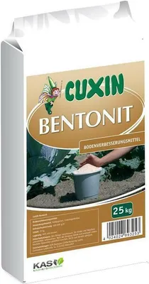 Produktbild von Cuxin DCM Bentonit Tonmineral gekörnt Gesteinsmehl 25 kg.