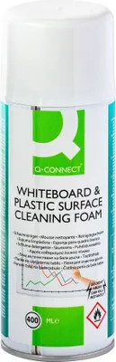 Image de Q-Connect® KF04504 Nettoyant moussant pour tableaux blancs - 400 ml