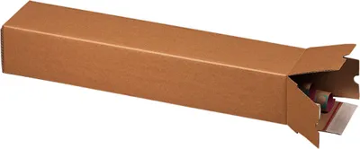 Produktbild von 10 x Versandhülse Versandkarton Faltkarton für DIN A1 610x105x105mm selbstklebend
