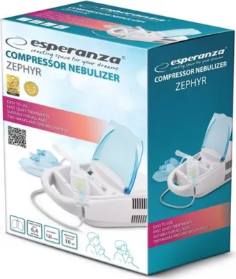 Image de Esperanza Compresseur Inhalateur/Nébuliseur Zephyr