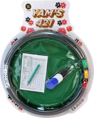 Produktbild von Würfelspiel Set "YAM's" - Würfel, Chips & Block