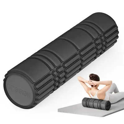 Zdjęcie produktu dla PROIRON Roller do masażu wałek piankowy 42 cm czarny
