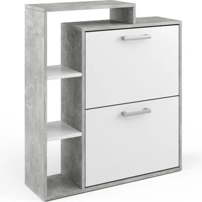 Produktbild von Vicco Schuhkipper Orlando, 24.5 x 90 cm, Beton/Beton