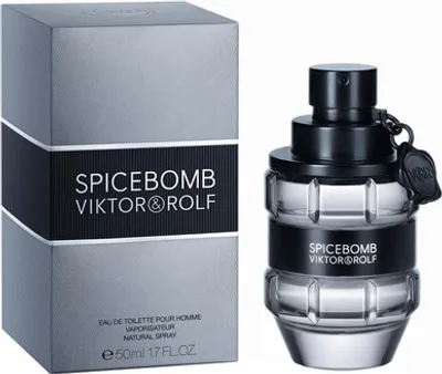 Produktbild von Viktor&Rolf Spicebomb, Männer, 50 ml, Nicht nachfüllbare Flasche, Bergamotte, Schwarzer Pfeffer, Vanille, Leder, Tabak