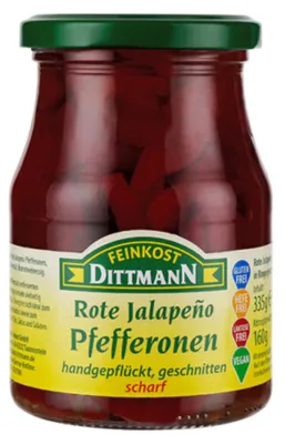 Obrázek produktu pro Dittmann Jalapenoringe rot