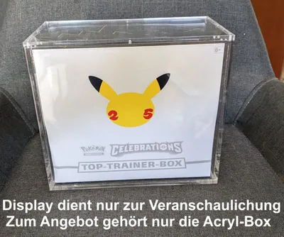 Produktbild von Acryl Box / Case / Schutzbox / Protection Case für Pokemon Trainer Box mit Magnetverschluß