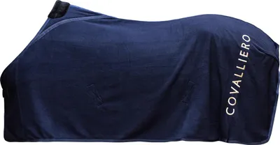 Produktbild von Covalliero Fleecedecke Abschwitzdecke dark navy Anniversery H/W 2025, Größe:155cm