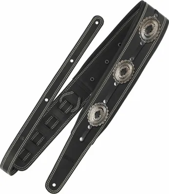 Obrázek produktu pro Richter Springbreak I Black/Old Nickel Black/Old Nickel Kytarový pás