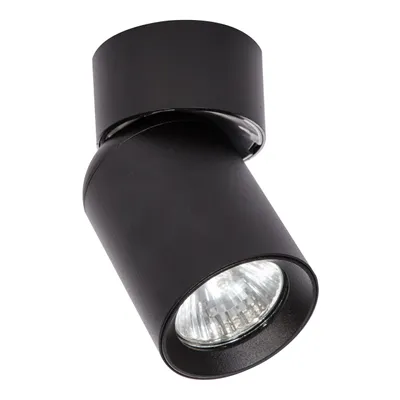 Produktbild von MasterLED Deckenstrahler LED GU10 schwarz matt schwenkbar 350° 1-flammig Aluminium IP20