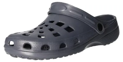 Produktbild von Klassischer Badeschuhe Clog aus EVA, leicht, flexibel, wasserabweisend, Grau