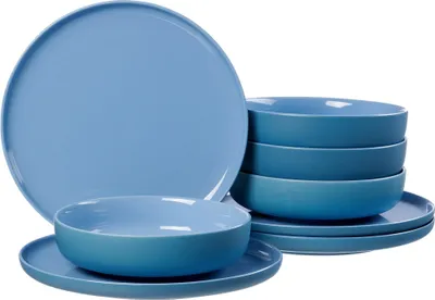 Zdjęcie produktu dla Serwis obiadowy 8 szt. Jasper ocean blue