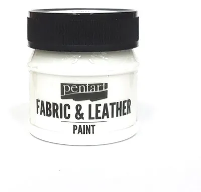 Obrázek produktu pro Barva na textil a kůži Pentart 50 ml - White