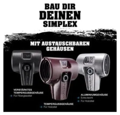 Obrázok produktu pre Schonhammerstiel SIMPLEX 40mm Halder | 4030618301462