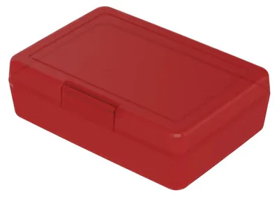 Produktbild von Vorratsdose "Lunch-Box" –  Brotdose Kinder aus BPA-freiem Kunststoff, ideal für Schule und Arbeit, langlebige Lunchbox  Germany - trend-rot PP