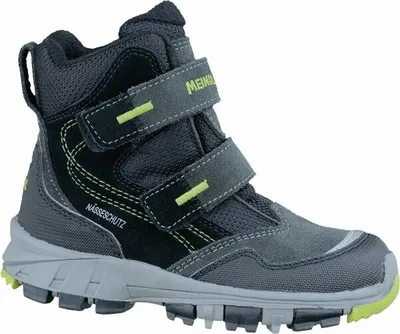 Produktbild von Meindl Polar Fox Junior Velourleder Mesh Jungen Boots anthrazit, Webpelzfutter, Nässeschutz-Futter