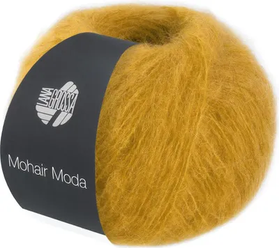 Produktbild von Lana Grossa - Mohair Moda 0022 senfgelb