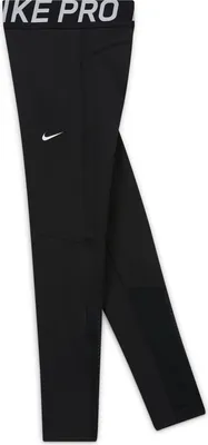 Obrázek produktu pro Nike Pro Tight Dětské krátké legíny Dívčí kalhoty BLACK/WHITE M