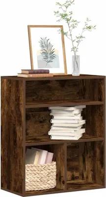 Immagine prodotto di Libreria in rovere fumé 60x30x71,5 cm materiale a base di legno