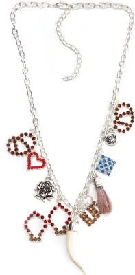 Produktbild von Dirndl Kette Lotti mit kleinen Anhängern von Allgäu Rebell