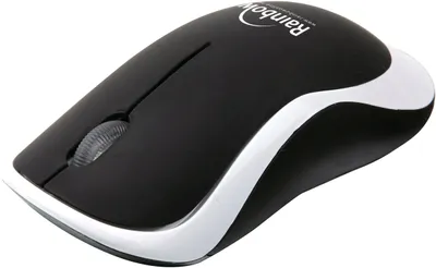 Zdjęcie produktu dla Rainbow R8665B, RF Wireless, Optisch, 800 DPI, 1 m, 110 x 57 x 34 mm, 87 x 65 x 28 mm