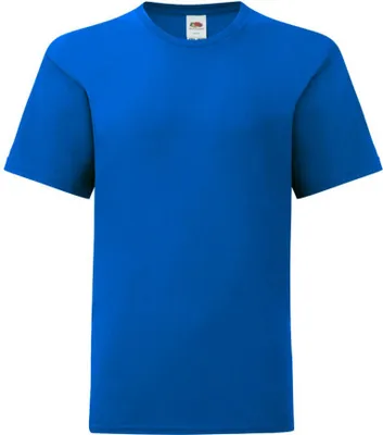 Image de Fruit of the Loom - T-shirt "Iconic 150" pour enfants BC4731 (104) (Bleu roi)