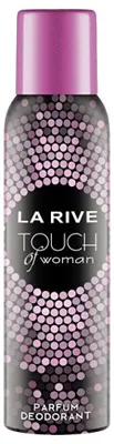Immagine prodotto di La Rive Touch of Woman Deodorant Spray, 150 ml - Fragranza rinfrescante per la vita attiva di tutti i giorni e le occasioni speciali