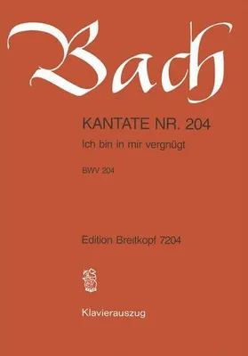 Produktbild von Ich bin in mir vergnügtKantate Nr.204 BWV204