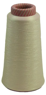 5000m elastisches Garn für Overlockmaschinen Polyestergarn, beige