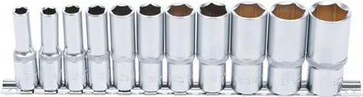 Produktbild von BGS 2756 Steckschlüsseleinsatz-Set 10 (3/8), tief,  in ZOLL, 11-tlg.