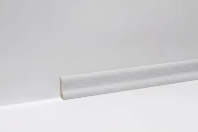 Produktbild von Classen Clip-Fußleiste 240 cm 40 x 20 mm weißEiche