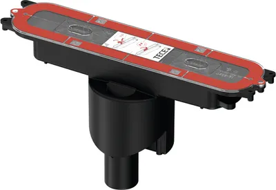 Zdjęcie produktu dla Odpływ TECEdrainprofile, pionowy, odpływ DN50, 673003