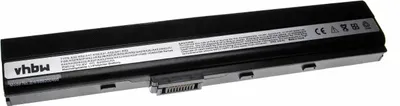 Produktbild von vhbw Akku Ersatz für Asus K52L681, A41-K52, A42-K52 für Notebook (5200 mAh, 10,8 V, Li-Polymer)