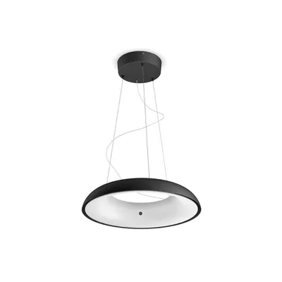 Produktbild von Philips Hue White ambience Amaze Pendelleuchte, Intelligente Hängeleuchte, Bluetooth/Zigbee, Schwarz, LED, Metall, Nicht austauschbare(s) Leuchtmittel