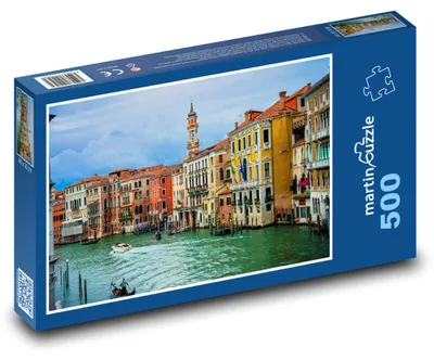 Obrázok produktu pre Puzzle 500 Historické Benátky - Taliansko - martinpuzzle