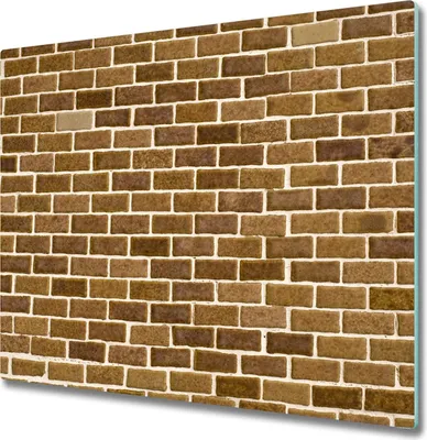 Imagen del producto de Placa de vitrocerámica para encimera, 60x52 cm. Protector de salpicaduras de vidrio. Placa de corte de vidrio. Pared de ladrillo
