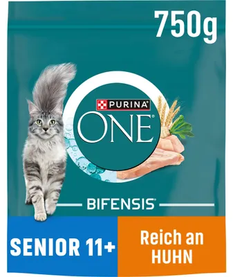 Productafbeelding van PURINA ONE BIFENSIS Senior 11+, rijk aan kip, 6 x 750g