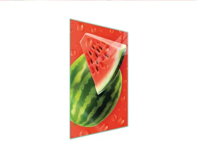 Produktbild von Glasschneidebrett 35x52 Wassermelone