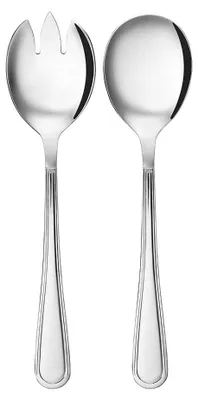 Salatbesteck-Set 2-teilig, Edelstahl 18/10, 19 cm, Verona