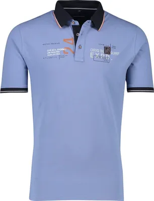 Produktbild von Casa Moda Kurzarm-Poloshirt Hellblau