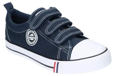 Produktbild von American Club LH13, Sneaker mit Klettverschluss leichte luftige Turnschuhe bequem, Navy 41