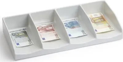 Produktbild von Banknotenfach B 40 lichtgrau