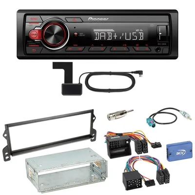 Produktbild von Pioneer MVH-130DAB Digitalradio USB Einbauset für MINI R50 R52 R53