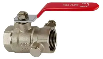 Image de Robinet à boisseau sphérique avec vidange 1 1/2"