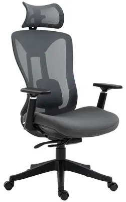 Produktbild von Vinsetto Bürostuhl, Ergonomisch Schreibtischstuhl, PC Stuhl mit Liegefunktion
