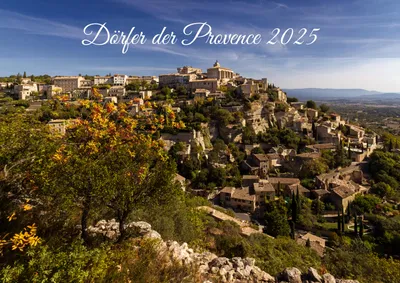 Image de raxxa Calendrier mensuel Premium Villages de Provence 2025 horizontal A3