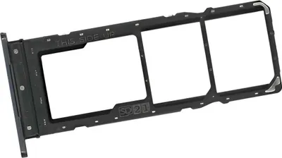 Produktbild von Ersatz Dual SIM-Kartenhalter für Motorola Moto E30 (XT2158-6), Grau