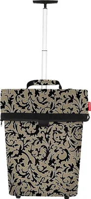 Produktbild von reisenthel trolley M, Einkaufstrolley, Einkaufstasche mit Rollen, Baroque Marble, 43 L, NT7061