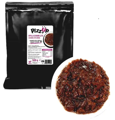 Produktbild von Pizzup - Caramellisierte Zwiebeln - Verzehrfertig 500 g - Ohne Gluten Ohne Gentechnik
